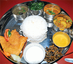 nepali khana set
