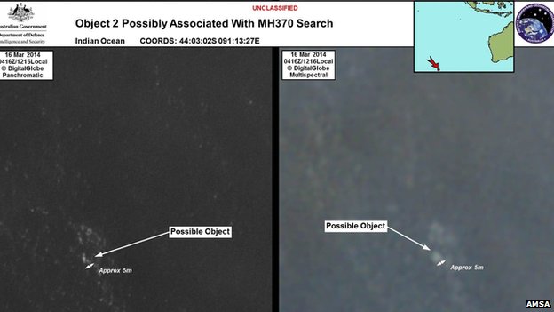 malaysian plane possible object