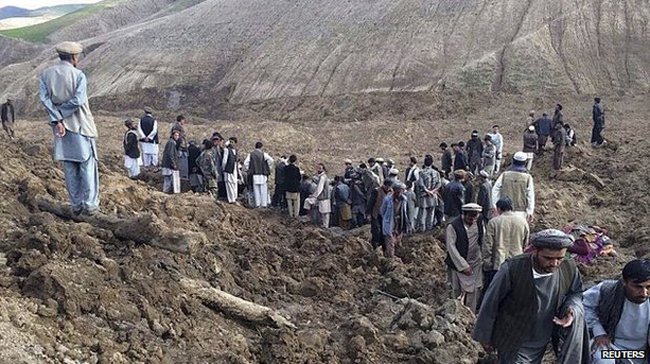 Afaganistan Lanslide