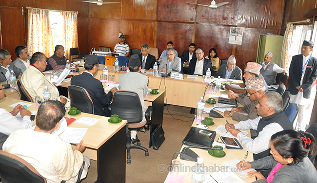 सम्वाद समितिको बैठक । फाइल फोटो