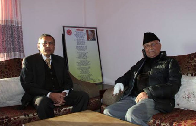 http://www.onlinekhabar.com/wp-content/uploads/2015/01/Kp-oli-with-ranjit-rey.jpg