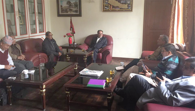 Prachanda--baidhya-barta