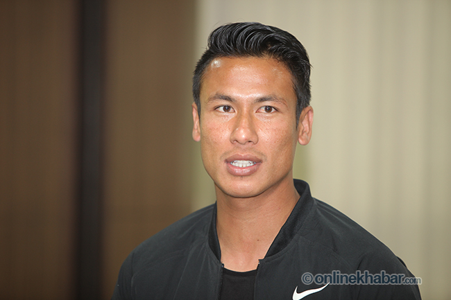 भारतसँगको खेल अघि सागर थापाको गोलको सम्झना