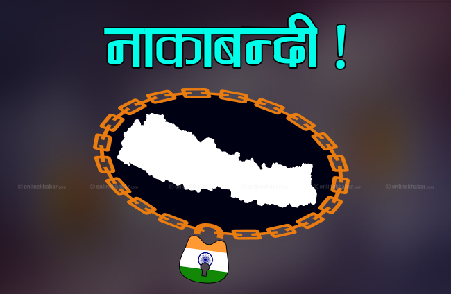 India blockade on Nepal
