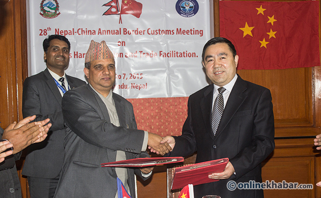 Nepal,-China-sign-20-point-MoU-to-open-seven-new-trade-routes