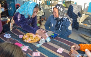 D6.88 Local People celebrating Sonam Loshar at Muktinath village_