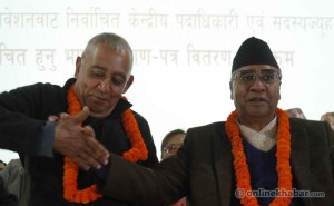 Sher bahadur Dauba and Shasanka koirala