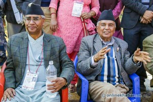 ser bahadur Deuba and Ram chandra poudel