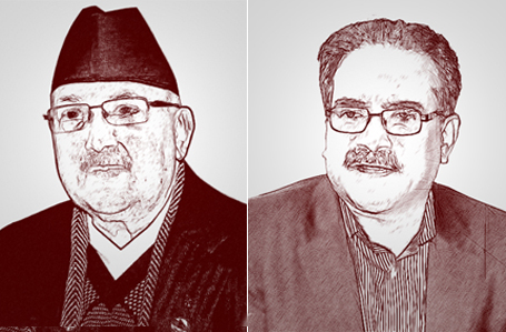 Nepal PM KP Oli, Maoist Chair Prachanda discuss formation of national unity government