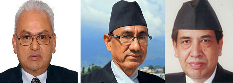 Mahendra-Pande,-Yubaraj-Karki-and-Niranjan-Thapa