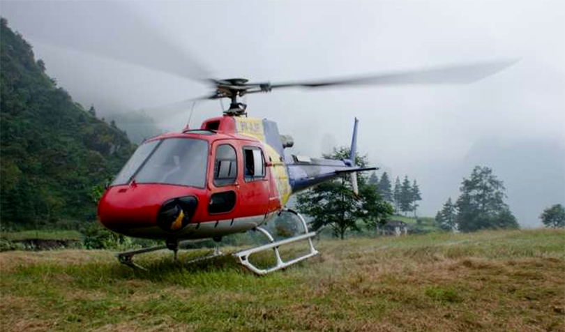 Mountain Air chopper makes emergency landing in Nuwakot