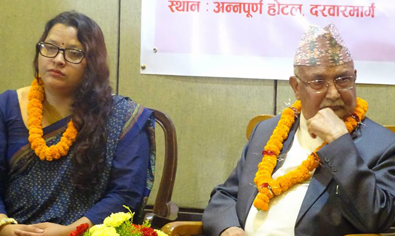 Kp-oli-and-sunita-danuwar