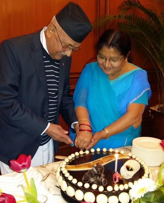 kp oli birth day_delhi