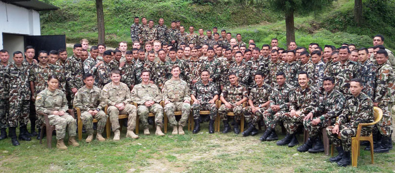Image result for नेपाली र अमेरिकी सेनाबीच