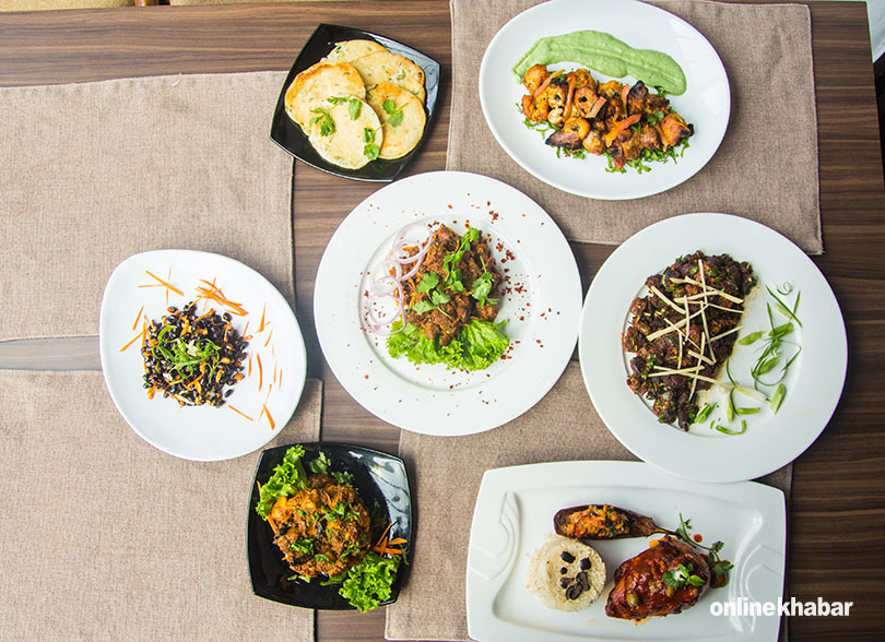 dashain foood in samgrila (2)