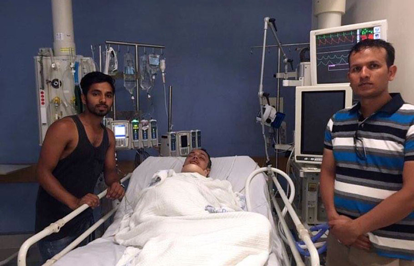satkar-adhikari-injured