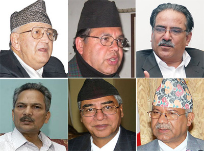 सात पूर्वप्रधानमन्त्रीले एउटै मञ्चमा आर्थिक खाका पेश गर्दै