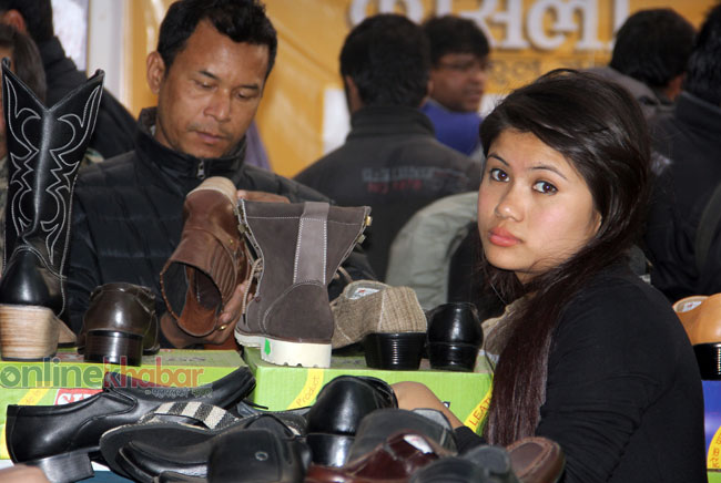 राजधानीमा जुत्ता-चप्पलको सेल मेला लाग्ने