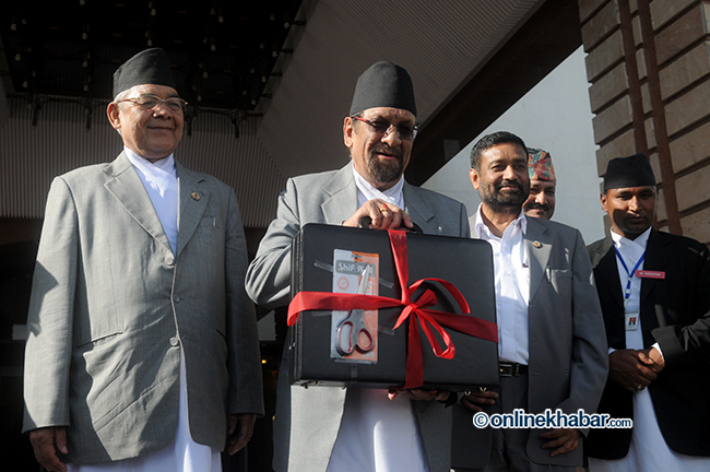 नयाँ कार्यक्रमविनै ६ खर्ब १८ अर्बको बजेट