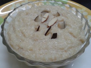 आज खीर खाने दिन