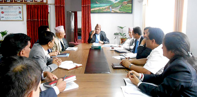 भारतले उपलब्ध गराउने एक अर्ब डलर खर्च गर्न अर्थमन्त्रालयमा छलफल