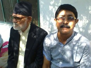 GOPAL SHARMA with SUSHIL KOIRALA