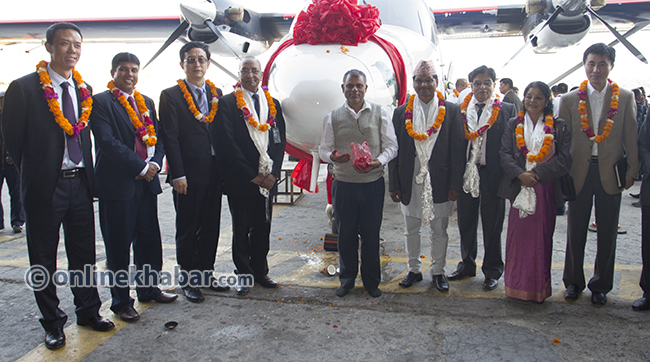 निगमको दोस्रो जहाज ‘कोइली’ काठमाडौं आइपुग्यो, १० दिनमा उडान भर्ने तयारी