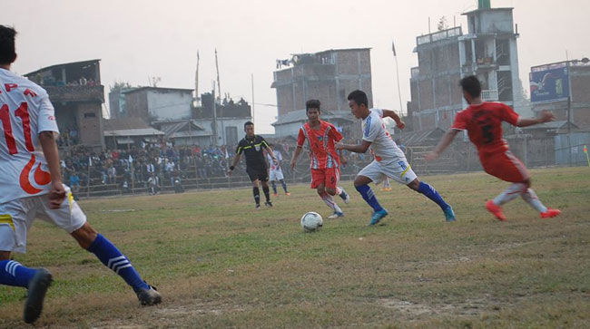 एपीएफलाई हराउँदै सिक्किम सेमीफाइनलमा