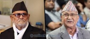 sushil and kp oli