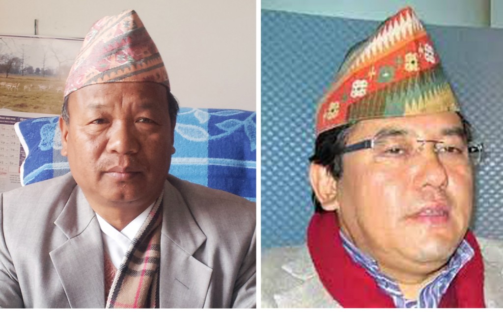 भूमिसुधार मन्त्री राना र सभासद इच्छाराज तामाङबीच जुहारी