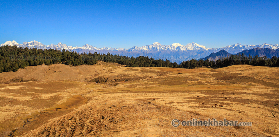 खप्तड राष्ट्रिय निकुञ्जभित्र पर्ने २२ वटा फाँटमध्ये सबैभन्दा ठूलो फाँट घोडा दाउनका लागि उपयुक्त मानिन्छ ।