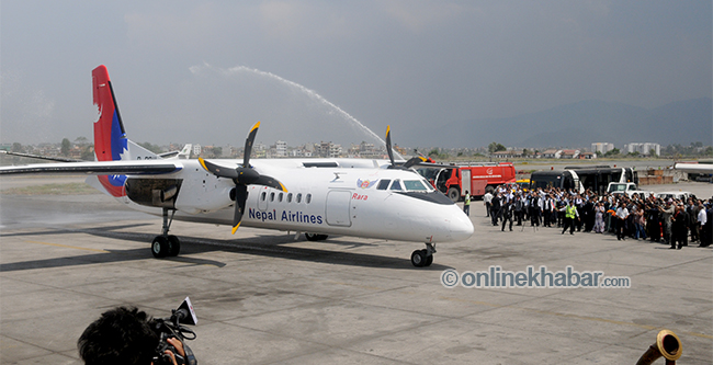 Nepal-Airlines-MA-60,-three
