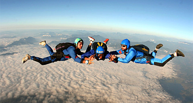 Sky-Diving