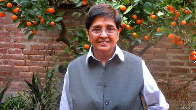 सामाजिक अभियान्ता किरण बेदी भाजपा प्रवेश