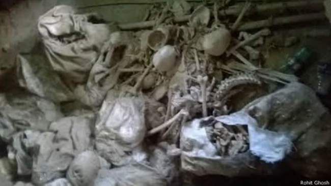 भारतमा १ सय भन्दा धेरै मानव कंकाल भेटिए