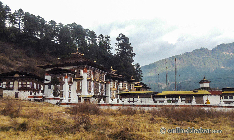 बुमथाङ भ्यालीमा रहेको मन्दिर