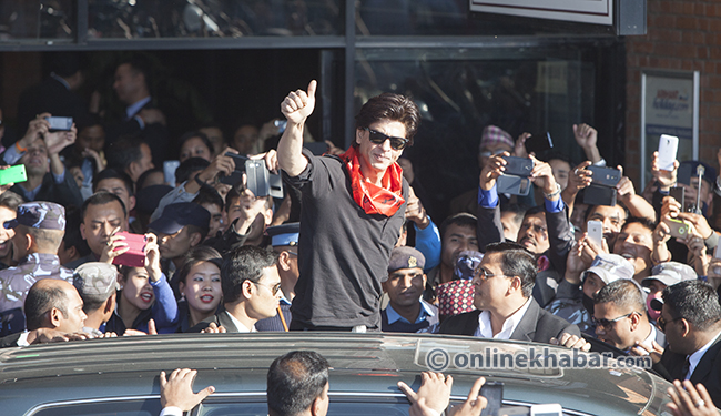 Sharukh khan at kathmandu (9)