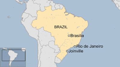 ब्राजिलमा पर्यटक सवार बस दुर्घटना, ३२ जनाको मृत्यु