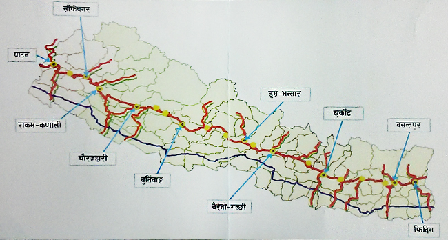 nepal map