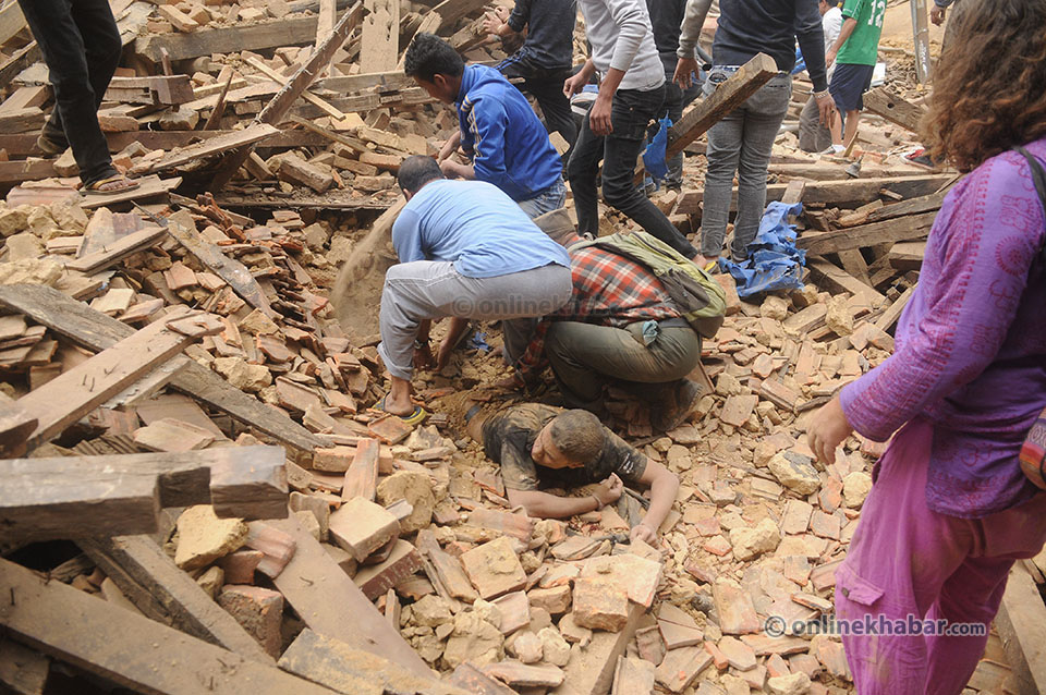 Basantapur after Earth quake  (10)