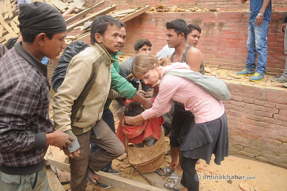 Basantapur after Earth quake  (7)