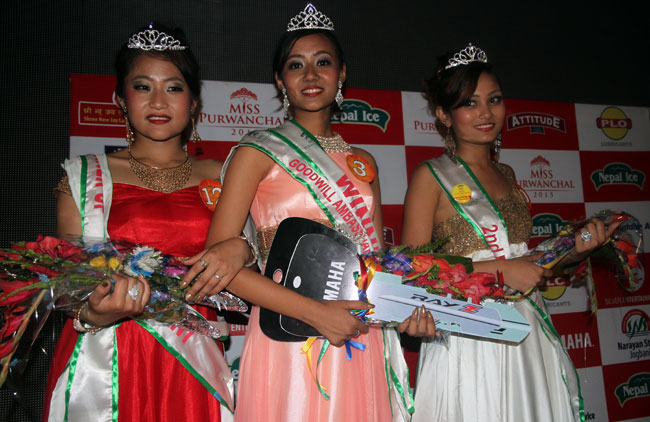 प्रियंका भइन् ‘मिस पूर्वाञ्चल २०१५’