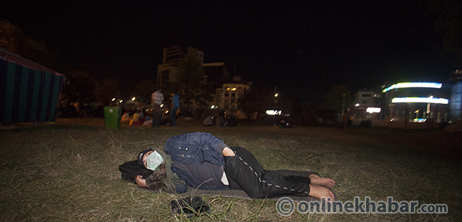Night Life After Nepal Quake 2 (18)