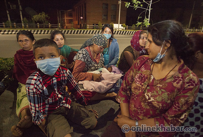 Night Life After Nepal Quake 2 (7)