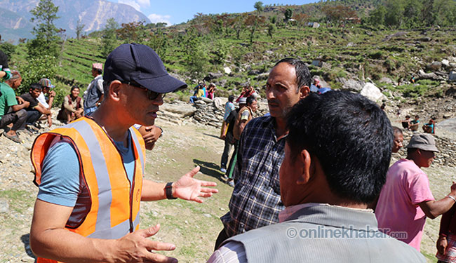 Shesh-Ghale-at-Dhading-Base