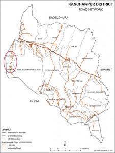Kanchanpur-Map