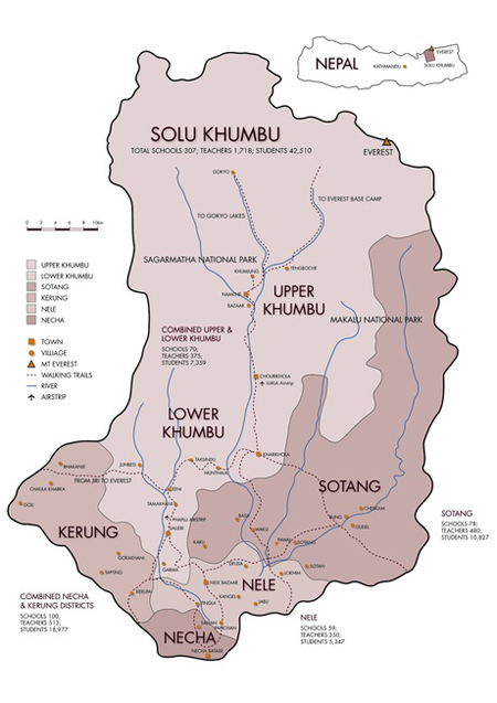 Solukhumbu Map