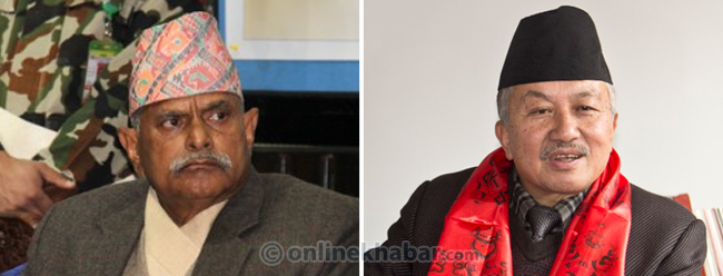 Rambaran yadav and Subash nambang