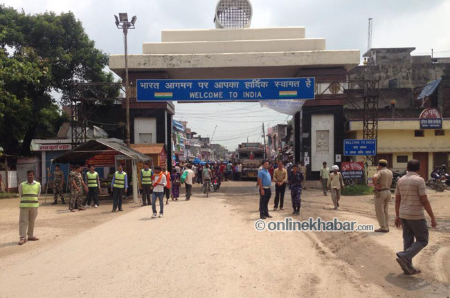 Nepal-India-Border-Bhairaha