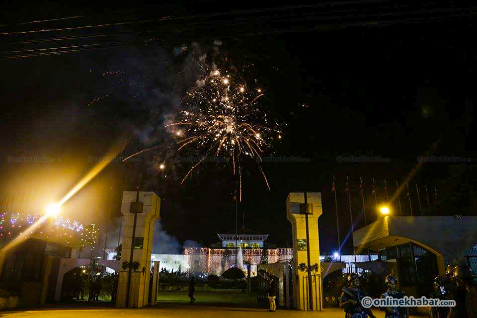 Celebration after Nepali constitution (9)
